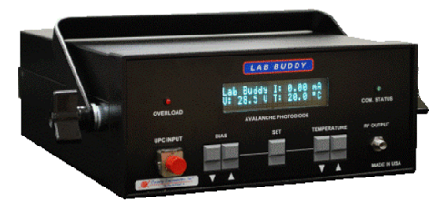 For busy test stations or student labs, where users of different experience levels might be handling high value opto-electronics that are easily damaged by mishandling, order your photodiode to be mounted in the Lab Buddy